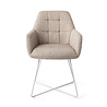 Jesper Home Noto Eetkamerstoel - Biscuit Beach, Cross White Jesper Home Noto Eetkamerstoel - Biscuit Beach, Cross White