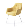 Jesper Home Noto Eetkamerstoel - Bumble Bee, Cross White Jesper Home Noto Eetkamerstoel - Bumble Bee, Cross White