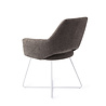 Jesper Home Yanai Eetkamerstoel - Amazing Grey, Cross White Jesper Home Yanai Eetkamerstoel - Amazing Grey, Cross White