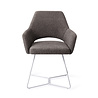 Jesper Home Yanai Eetkamerstoel - Amazing Grey, Beehive White Jesper Home Yanai Eetkamerstoel - Amazing Grey, Beehive White