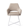 Jesper Home Yanai Eetkamerstoel - Biscuit Beach, Cross White Jesper Home Yanai Eetkamerstoel - Biscuit Beach, Cross White
