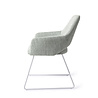 Jesper Home Yanai Eetkamerstoel - Soft Sage, Slide White Jesper Home Yanai Eetkamerstoel - Soft Sage, Slide White