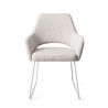 Jesper Home Yanai Eetkamerstoel - Pigeon, Slide White Jesper Home Yanai Eetkamerstoel - Pigeon, Slide White