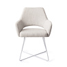 Jesper Home Yanai Eetkamerstoel - Pigeon, Cross White Jesper Home Yanai Eetkamerstoel - Pigeon, Cross White