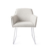 Jesper Home Hofu Eetkamerstoel - Checkers Charm, Slide White Jesper Home Hofu Eetkamerstoel - Checkers Charm, Slide White