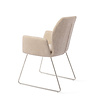 Jesper Home Misaki Eetkamerstoel - Funky Fudge, Slide Steel Jesper Home Misaki Eetkamerstoel - Funky Fudge, Slide Steel