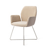 Jesper Home Misaki Eetkamerstoel - Funky Fudge, Cross Steel Jesper Home Misaki Eetkamerstoel - Funky Fudge, Cross Steel