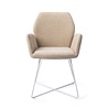 Jesper Home Misaki Eetkamerstoel - Funky Fudge, Cross White Jesper Home Misaki Eetkamerstoel - Funky Fudge, Cross White