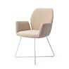 Jesper Home Misaki Eetkamerstoel - Funky Fudge, Cross White Jesper Home Misaki Eetkamerstoel - Funky Fudge, Cross White