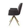 Jesper Home Misaki Eetkamerstoel - Almost Black, Turn Gold Jesper Home Misaki Eetkamerstoel - Almost Black, Turn Gold