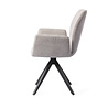 Jesper Home Misaki Eetkamerstoel - Pretty Plaster, Turn Black Jesper Home Misaki Eetkamerstoel - Pretty Plaster, Turn Black