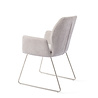 Jesper Home Misaki Eetkamerstoel - Pretty Plaster, Slide Steel Jesper Home Misaki Eetkamerstoel - Pretty Plaster, Slide Steel