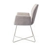 Jesper Home Misaki Eetkamerstoel - Pretty Plaster, Cross Steel Jesper Home Misaki Eetkamerstoel - Pretty Plaster, Cross Steel