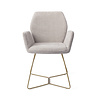 Jesper Home Misaki Eetkamerstoel - Pretty Plaster, Beehive Gold Jesper Home Misaki Eetkamerstoel - Pretty Plaster, Beehive Gold
