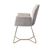 Jesper Home Misaki Eetkamerstoel - Pretty Plaster, Beehive Gold Jesper Home Misaki Eetkamerstoel - Pretty Plaster, Beehive Gold