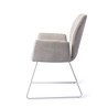 Jesper Home Misaki Eetkamerstoel - Pretty Plaster, Slide White Jesper Home Misaki Eetkamerstoel - Pretty Plaster, Slide White