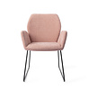 Jesper Home Misaki Eetkamerstoel - Anemone, Slide Black Jesper Home Misaki Eetkamerstoel - Anemone, Slide Black