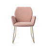 Jesper Home Misaki Eetkamerstoel - Anemone, Slide Gold Jesper Home Misaki Eetkamerstoel - Anemone, Slide Gold