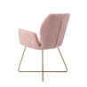 Jesper Home Misaki Eetkamerstoel - Anemone, Cross Gold Jesper Home Misaki Eetkamerstoel - Anemone, Cross Gold