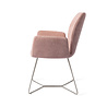 Jesper Home Misaki Eetkamerstoel - Anemone, Beehive Steel Jesper Home Misaki Eetkamerstoel - Anemone, Beehive Steel