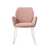 Jesper Home Misaki Eetkamerstoel - Anemone, Slide White Jesper Home Misaki Eetkamerstoel - Anemone, Slide White