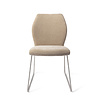 Jesper Home Ikata Eetkamerstoel - Funky Fudge, Slide Steel Jesper Home Ikata Eetkamerstoel - Funky Fudge, Slide Steel