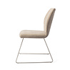 Jesper Home Ikata Eetkamerstoel - Funky Fudge, Slide Steel Jesper Home Ikata Eetkamerstoel - Funky Fudge, Slide Steel