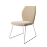 Jesper Home Ikata Eetkamerstoel - Funky Fudge, Slide Steel Jesper Home Ikata Eetkamerstoel - Funky Fudge, Slide Steel