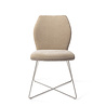 Jesper Home Ikata Eetkamerstoel - Funky Fudge, Cross Steel Jesper Home Ikata Eetkamerstoel - Funky Fudge, Cross Steel