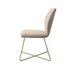 Jesper Home Ikata Eetkamerstoel - Funky Fudge, Cross Gold Jesper Home Ikata Eetkamerstoel - Funky Fudge, Cross Gold