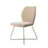 Jesper Home Ikata Eetkamerstoel - Funky Fudge, Cross Gold Jesper Home Ikata Eetkamerstoel - Funky Fudge, Cross Gold