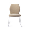 Jesper Home Ikata Eetkamerstoel - Funky Fudge, Slide White Jesper Home Ikata Eetkamerstoel - Funky Fudge, Slide White