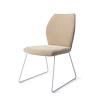 Jesper Home Ikata Eetkamerstoel - Funky Fudge, Slide White Jesper Home Ikata Eetkamerstoel - Funky Fudge, Slide White