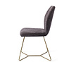 Jesper Home Ikata Eetkamerstoel - Almost Black, Beehive Gold Jesper Home Ikata Eetkamerstoel - Almost Black, Beehive Gold