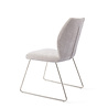Jesper Home Ikata Eetkamerstoel - Pretty Plaster, Slide Steel Jesper Home Ikata Eetkamerstoel - Pretty Plaster, Slide Steel