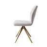 Jesper Home Ikata Eetkamerstoel - Pretty Plaster, Turn Gold Jesper Home Ikata Eetkamerstoel - Pretty Plaster, Turn Gold