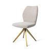 Jesper Home Ikata Eetkamerstoel - Pretty Plaster, Turn Gold Jesper Home Ikata Eetkamerstoel - Pretty Plaster, Turn Gold
