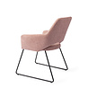 Jesper Home Yanai Eetkamerstoel - Pink Punch, Slide Black Jesper Home Yanai Eetkamerstoel - Pink Punch, Slide Black