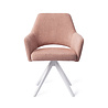 Jesper Home Yanai Eetkamerstoel - Pink Punch, Turn White Jesper Home Yanai Eetkamerstoel - Pink Punch, Turn White