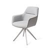 Jesper Home Kinko Eetkamerstoel - Cloud, Turn Steel Jesper Home Kinko Eetkamerstoel - Cloud, Turn Steel