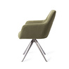 Jesper Home Kinko Eetkamerstoel - Green Hunter, Turn Steel Jesper Home Kinko Eetkamerstoel - Green Hunter, Turn Steel