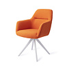 Jesper Home Kinko Eetkamerstoel - Tangerine, Turn White Jesper Home Kinko Eetkamerstoel - Tangerine, Turn White