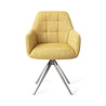Jesper Home Noto Eetkamerstoel - Bumble Bee Turn Steel Jesper Home Noto Eetkamerstoel - Bumble Bee Turn Steel