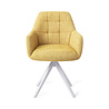Jesper Home Noto Eetkamerstoel - Bumble Bee Turn White Jesper Home Noto Eetkamerstoel - Bumble Bee Turn White