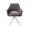 Jesper Home Yanai Eetkamerstoel - Amazing Grey, Turn White Jesper Home Yanai Eetkamerstoel - Amazing Grey, Turn White