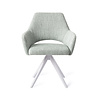 Jesper Home Yanai Eetkamerstoel - Soft Sage, Turn White Jesper Home Yanai Eetkamerstoel - Soft Sage, Turn White
