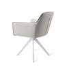 Jesper Home Hofu Eetkamerstoel - Checkers Charm, Turn White Jesper Home Hofu Eetkamerstoel - Checkers Charm, Turn White