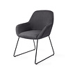 Jesper Home Kushi Eetkamerstoel - Black-Out, Slide Black Jesper Home Kushi Eetkamerstoel - Black-Out, Slide Black