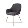Jesper Home Kushi Eetkamerstoel - Black-Out, Cross Rose Jesper Home Kushi Eetkamerstoel - Black-Out, Cross Rose