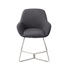 Jesper Home Kushi Eetkamerstoel - Black-Out, Beehive Steel Jesper Home Kushi Eetkamerstoel - Black-Out, Beehive Steel
